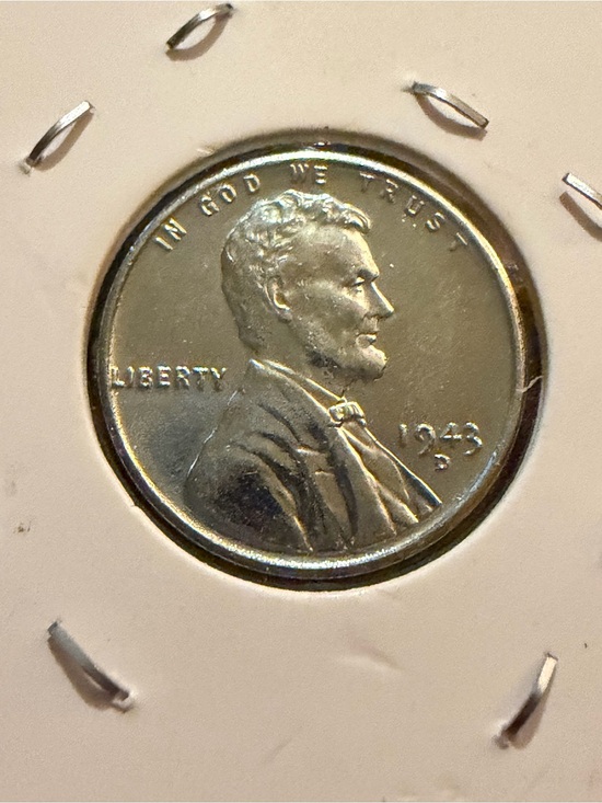 Steel Penny Other - 1943-D Lincoln Wheat Cent - Steel WW2 War Penny Uncirculated